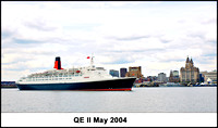 QEII on Mersey 2004